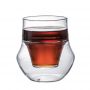 Double-layer glass coffee cup small capacity 100ml tea cup double-layer upper single lower double cup