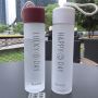 Wholesale Sustainable Unisex 400Ml Water Bottle Creative Frosted Glass Water Bottle