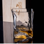 Whisky Crystal Cup Handmade Bubble Artwork Wineglass Wind-holding Random Whiskey Tumbler