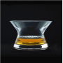 Spinning Whiskey Glasses Collection Crystal Whisky Cup Wood Gift Box Brandy Snifters