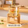 High borosilicate glass high temperature resistant household water storage cold water beverage juice bucket