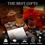 Manufacturer Wholesale Whiskey Gift Set Whiskey Glass 2-Piece Box Set for Men, Dad, Husband, Holiday Gifts