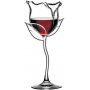 Rose shape wine glass party bar supplies drinks exquisite goblet wine cocktail glass