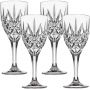 Wine Goblet Glassware Set Decorative Design Suitable for Beer Wine Party