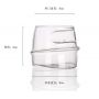 New high borosilicate glass cigar cup, whiskey cup for foreign wine, beer