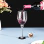 Premium Crystal Wine Glasses Metal Base Wine Glasses Ideal Gifts for Any Occasion Long Stem