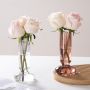 New simple glass vase flower arrangement decoration living room entrance model room dining table hotel light luxury craft vase