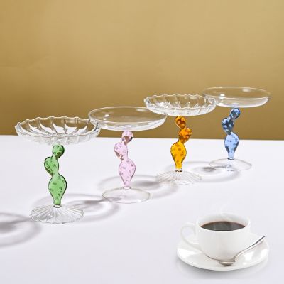 Creative cactus glass wine glass home decoration simple goblet hotel restaurant