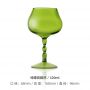 Lead-free heat-resistant glass green snail goblet simple green retro grape creative home cocktail glass