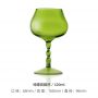 Lead-free heat-resistant glass green snail goblet simple green retro grape creative home cocktail glass