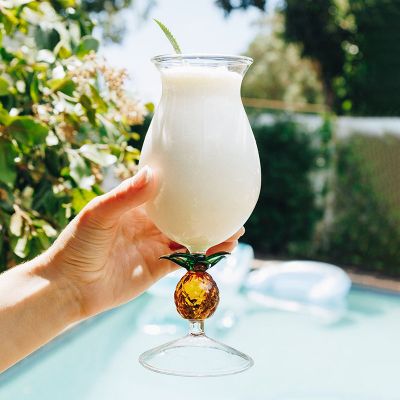 High-Quality New Glass Animal Pineapple Cocktail Glass Bulk Purchase for Parties & Events