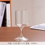 Glassware Supplier In China Butterfly Glass Goblet in Strip Enamel Wine Glass