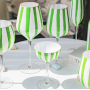 Glass kitchenware creative glass goblet from China direct factory 