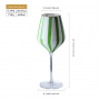 Glass kitchenware creative glass goblet from China direct factory 