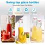 Custom Swing Top Glass Bottle Wholesale